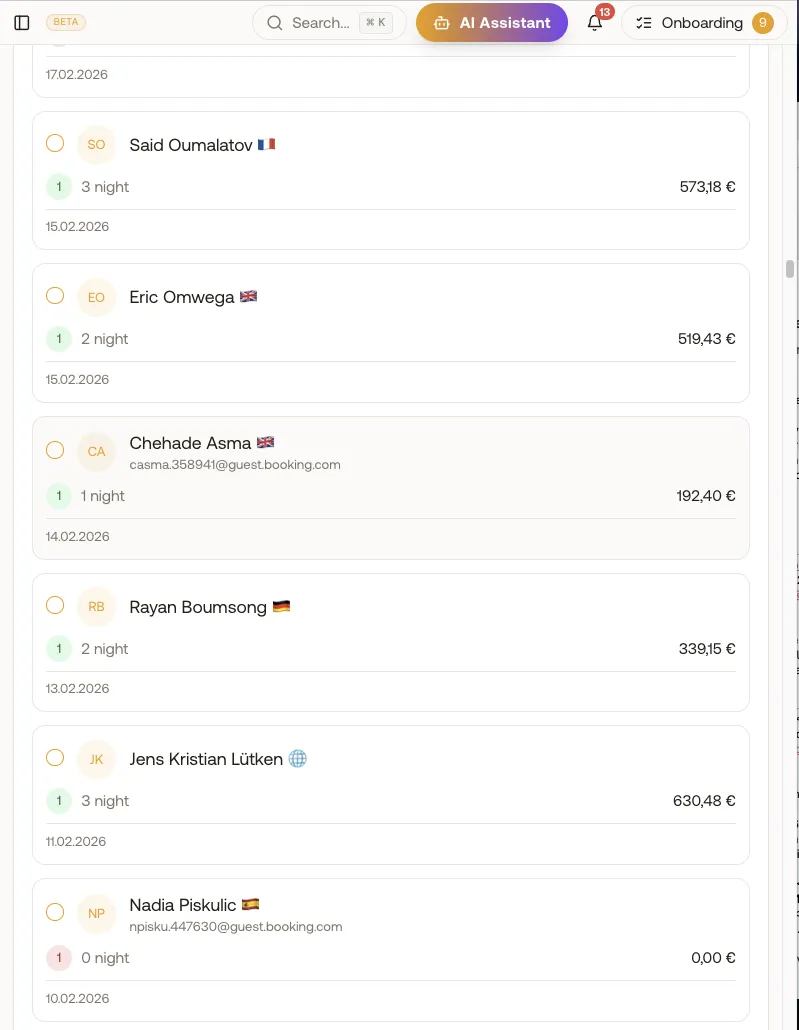 Build relationships that drive repeat bookings